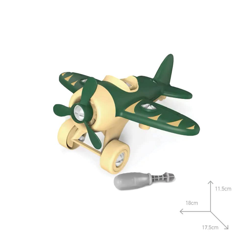 Avion Éco Avec Clé Tournevis 2 Assort.