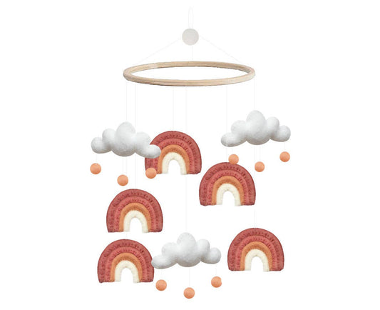 Mobile, arc-en-ciel, corail