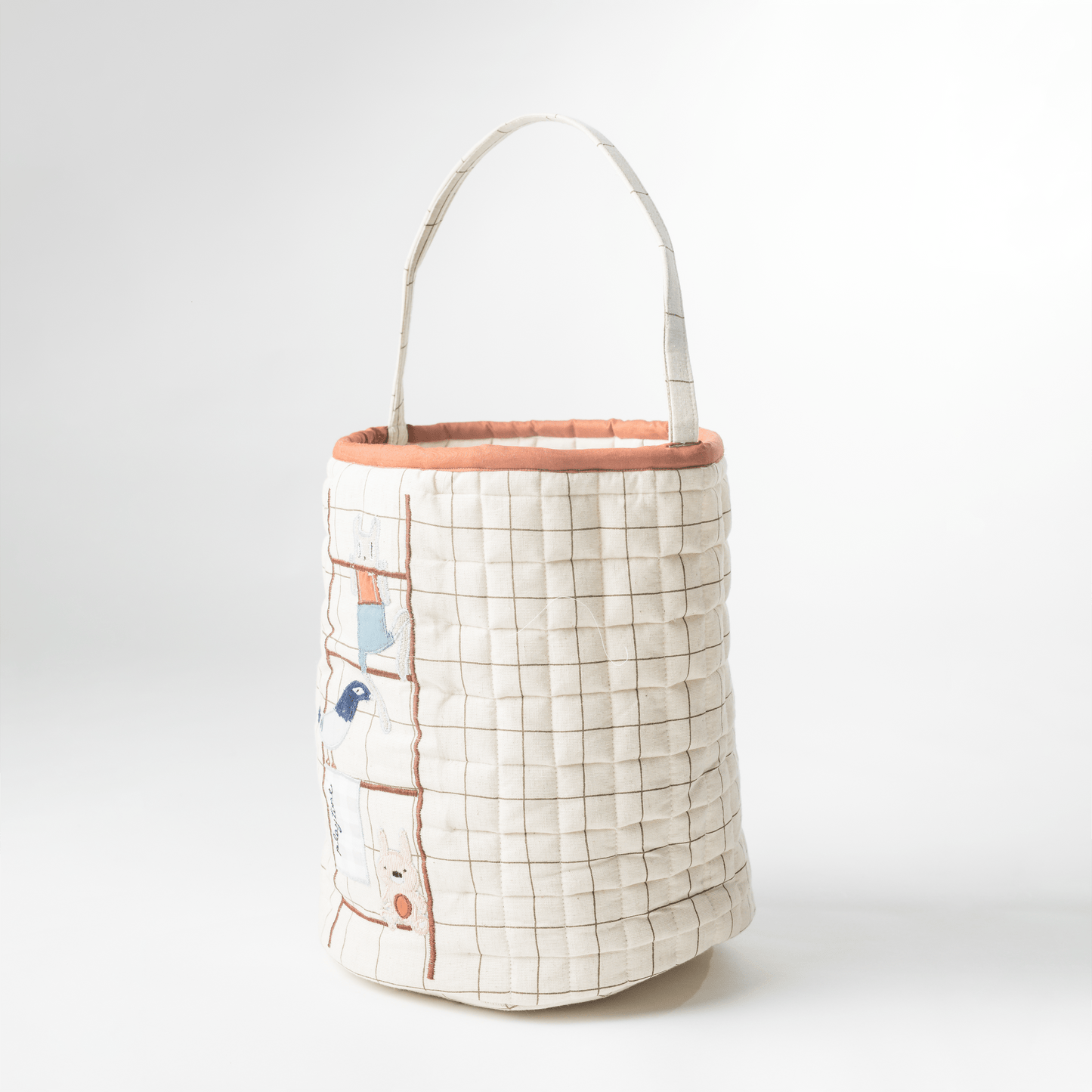 Panier de rangement Ladder (patchwork fait main)