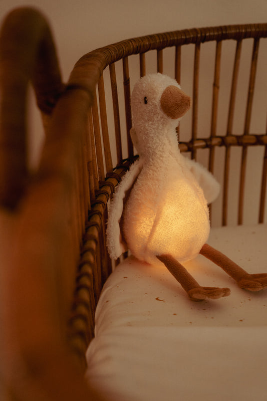 Peluche musicale et lumineuse - Oie
