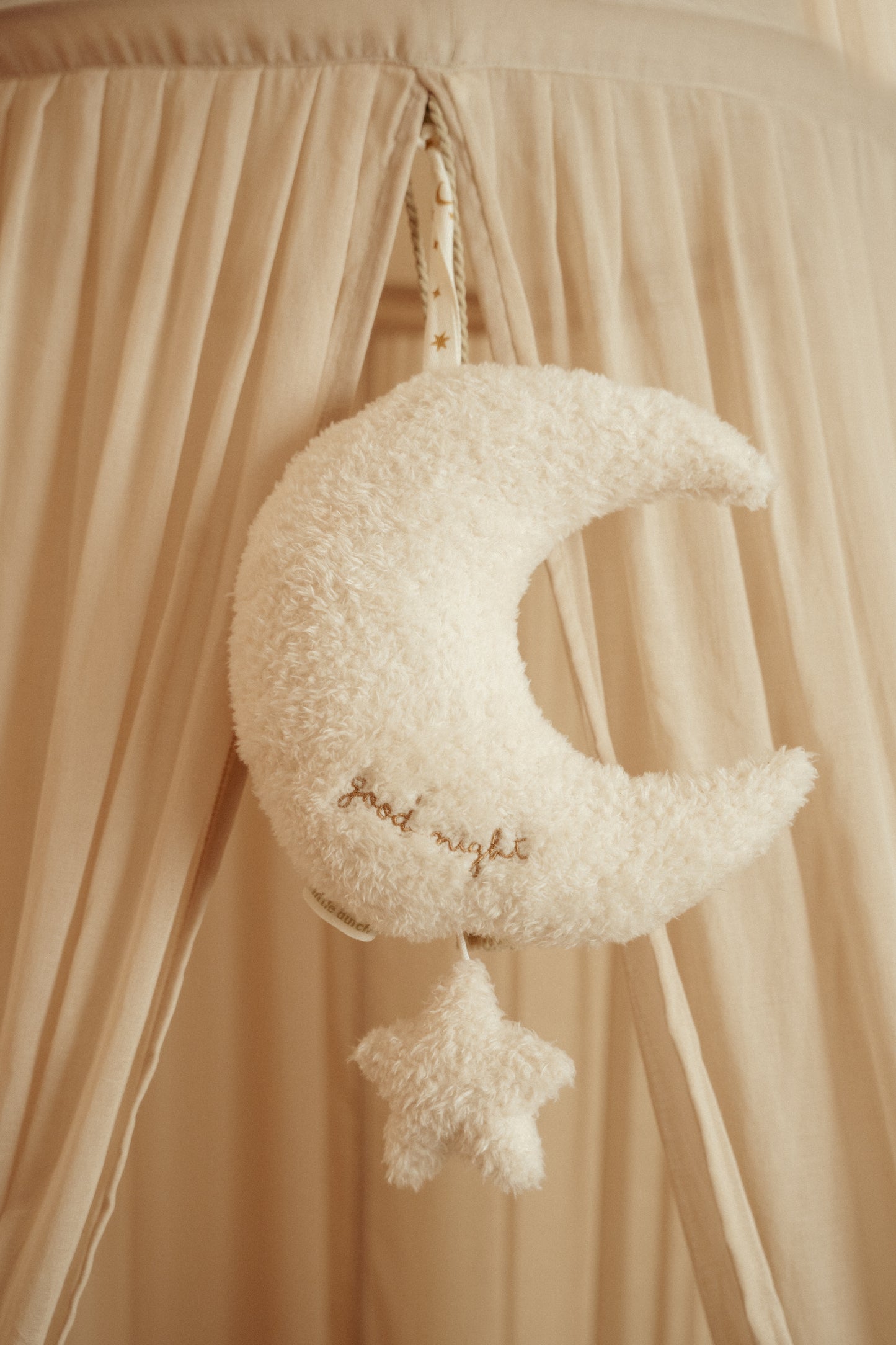 Boite à musique Lune doudou