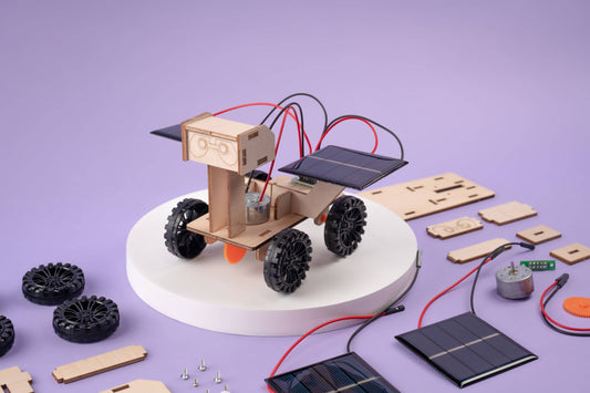 Kit DIY rover d'exploration de Mars à énergie solaire, jouet STEM