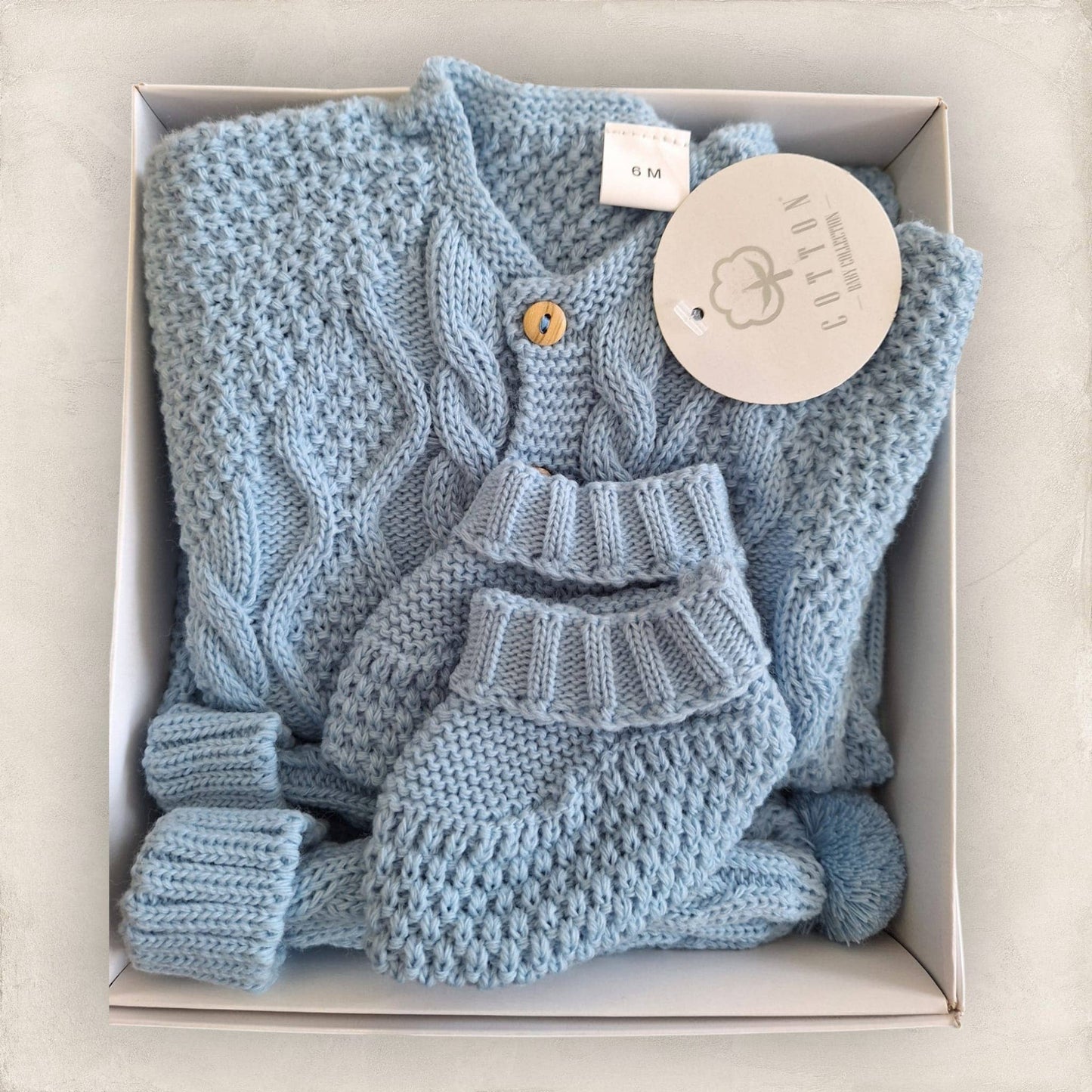 Ensemble CT162 : Combinaison, bonnet et chaussons