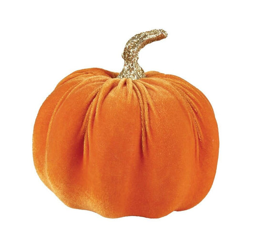 Citrouille velour orange