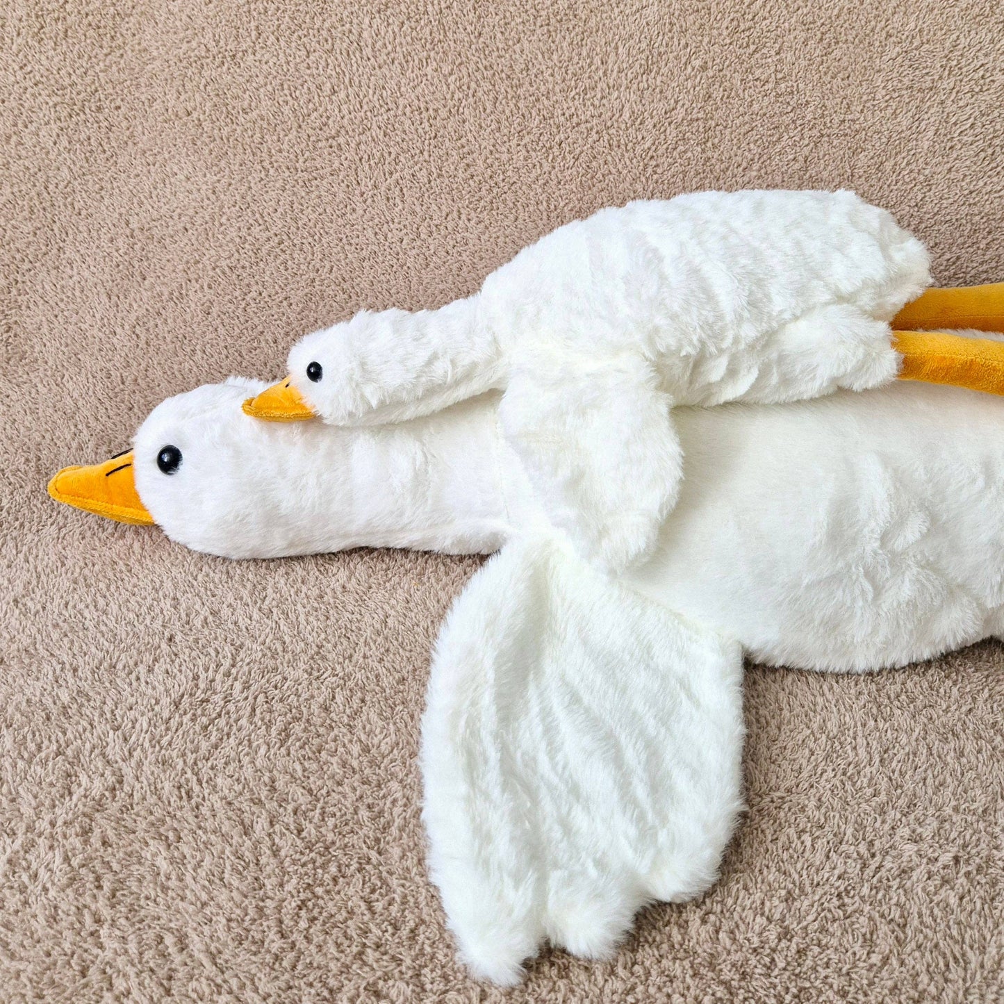 Peluche Gilly Goose – Oie douce en peluche 50 cm | Cadeau de maternité idéal