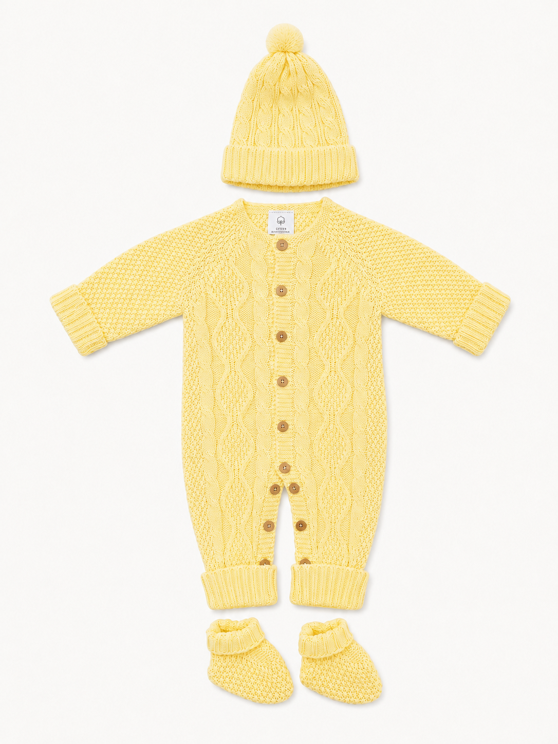 Ensemble CT162 : Combinaison, bonnet et chaussons