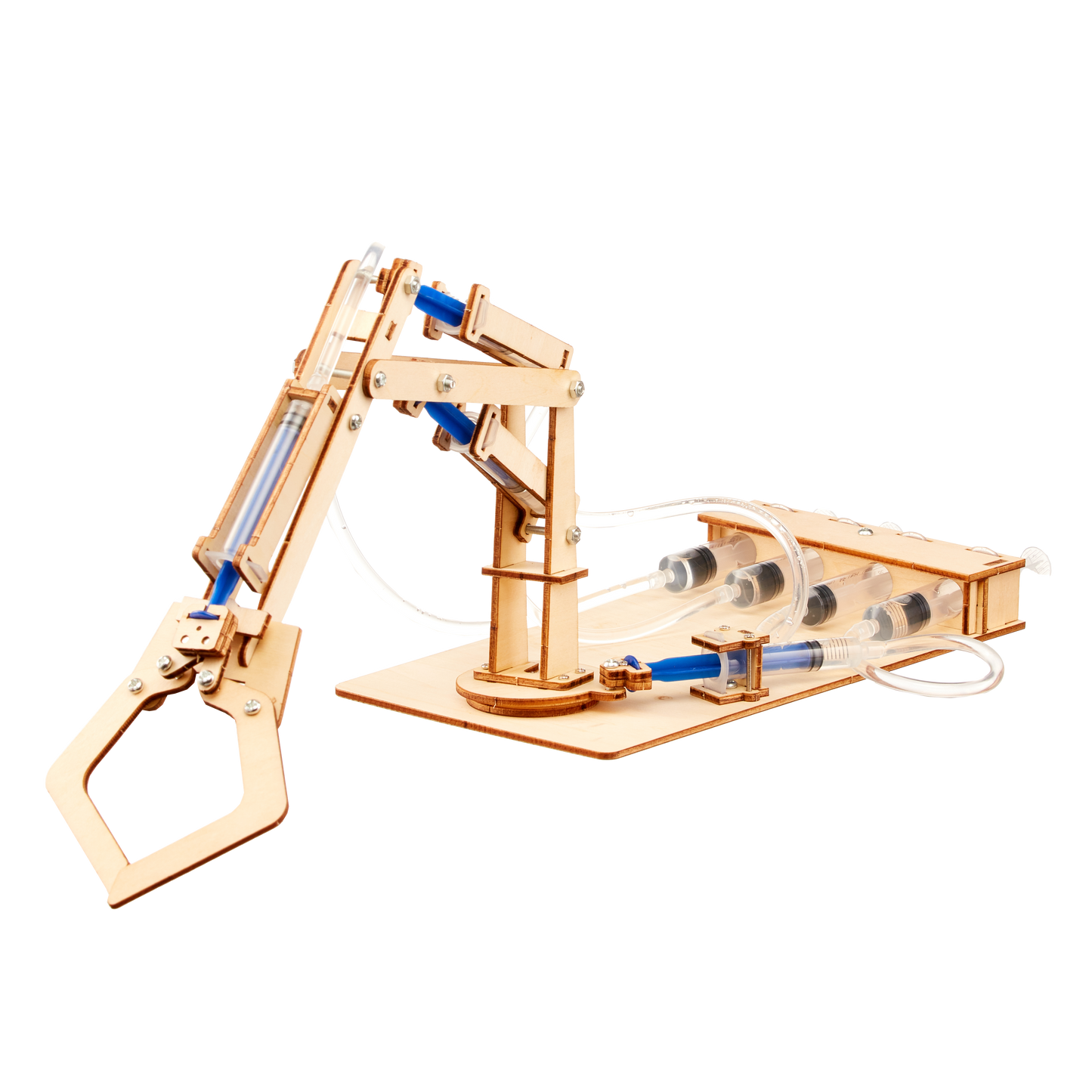 Kit de bricolage de bras robotique hydraulique, jouet éducatif STEM pour enfants