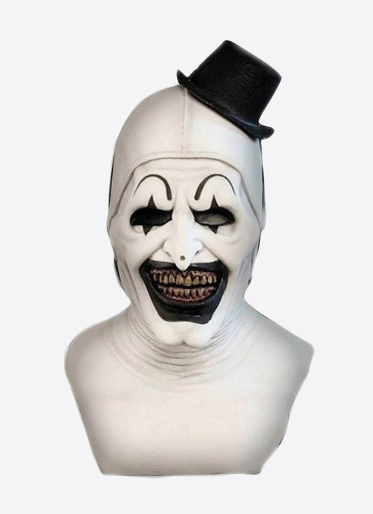 Masque Clown avec mini chapeau