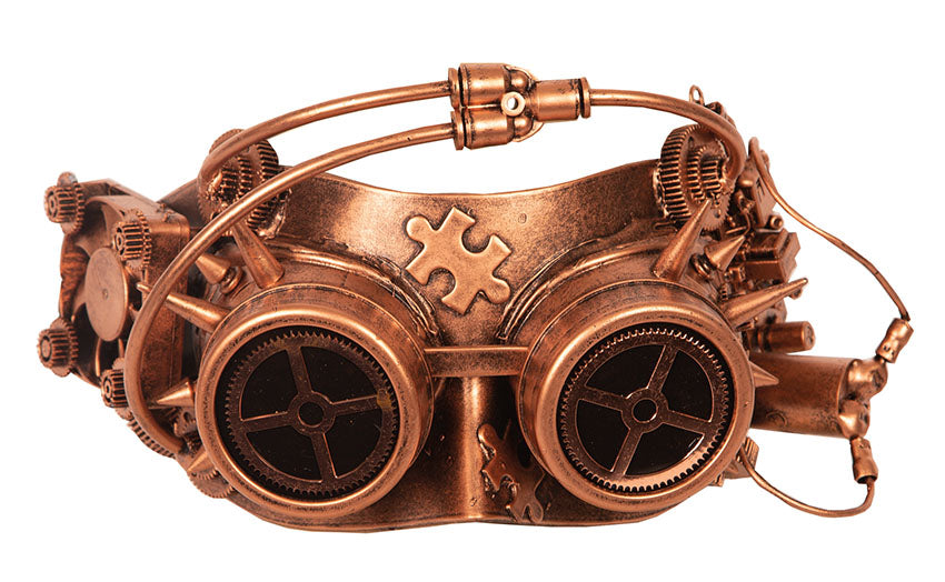 Masque Steampunk bronze