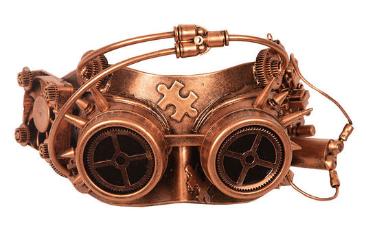 Masque Steampunk bronze
