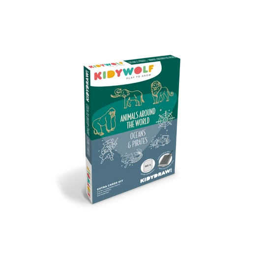 Recharge pour tablettes - Animaux du monde et océans & pirates