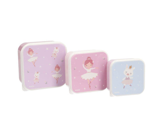 3 Boîtes Déjeuner Ballet