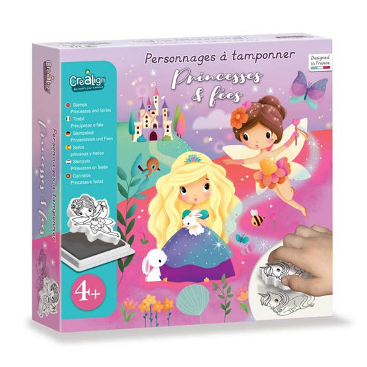 Personnages à tamponner : Princesses et fées