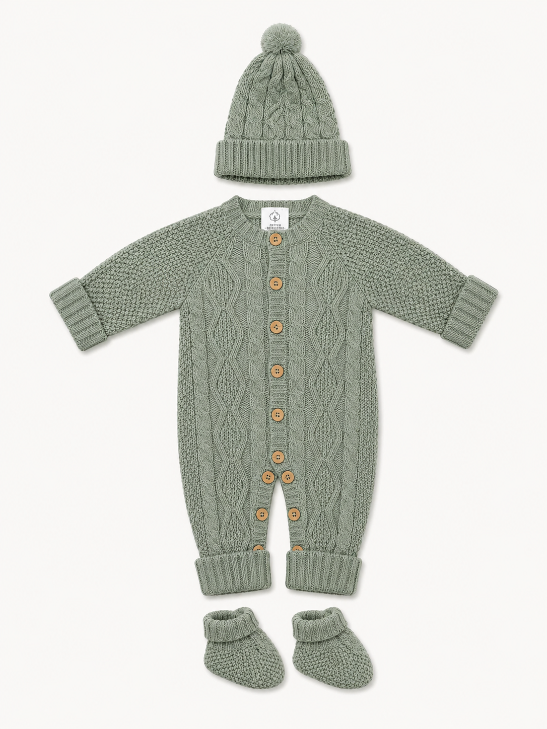 Ensemble CT162 : Combinaison, bonnet et chaussons