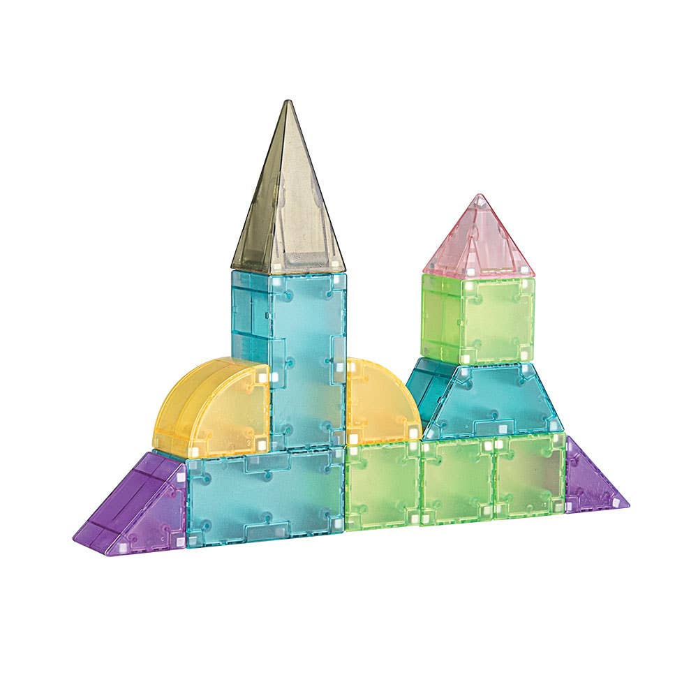 Jeu Magnétique Blocs Transparents 22 Pcs