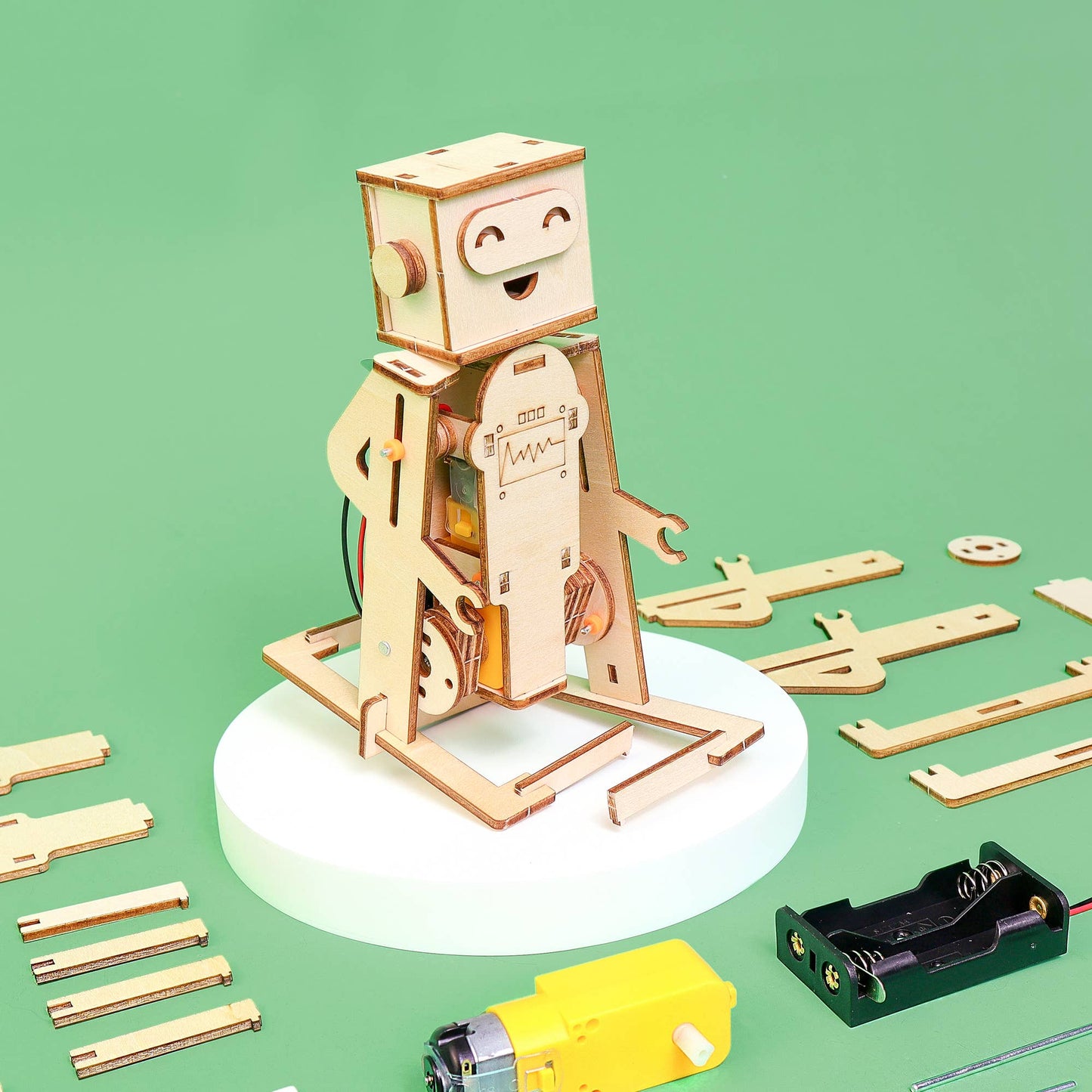 WalkieBot – Construisez un robot marcheur avec un kit STEM