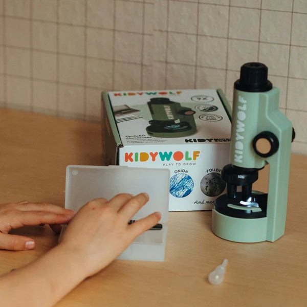 Microscope portable vert