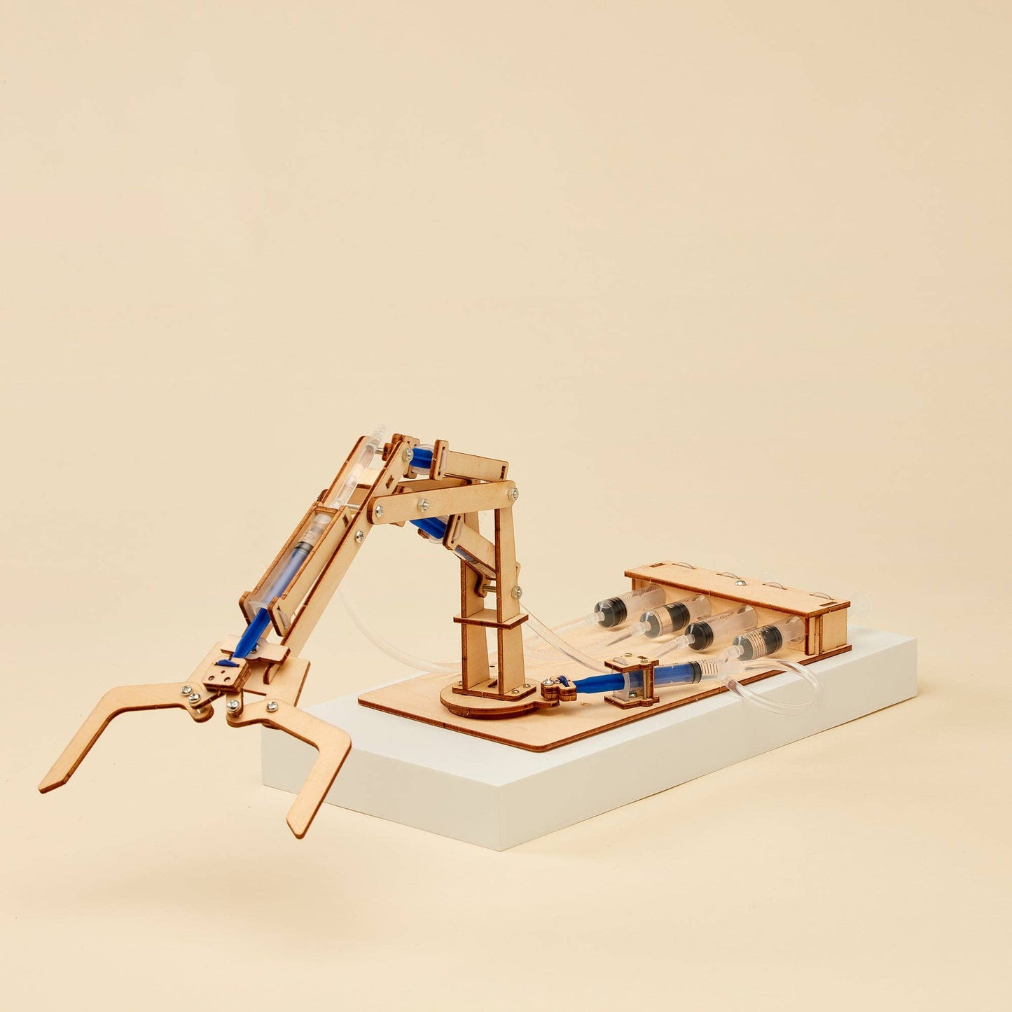 Kit de bricolage de bras robotique hydraulique, jouet éducatif STEM pour enfants