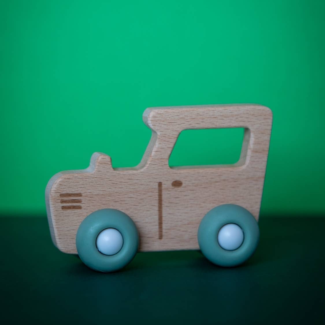 Tracteur en Bois & Silicone