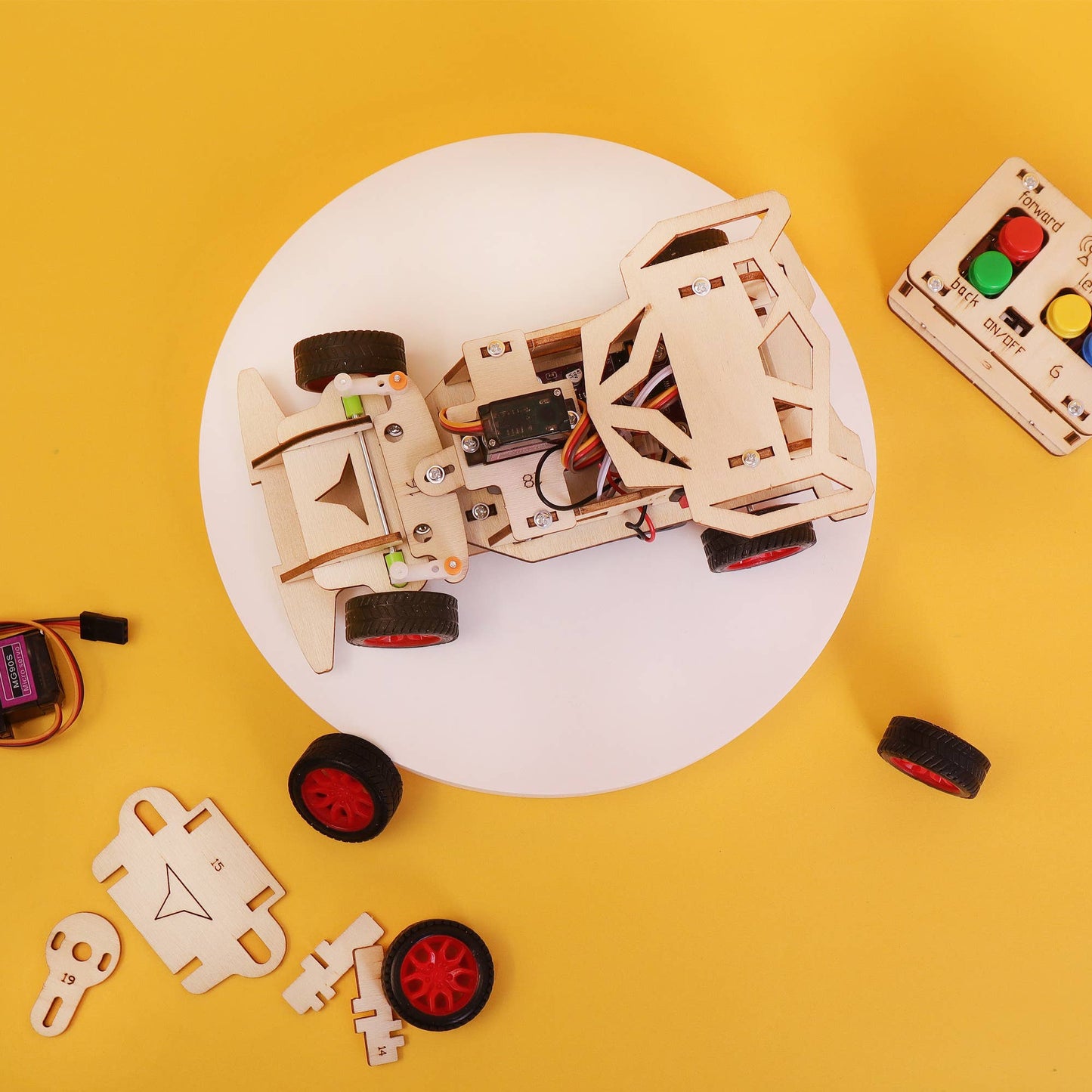 Kit de bricolage pour voiture télécommandée, jouet éducatif STEM