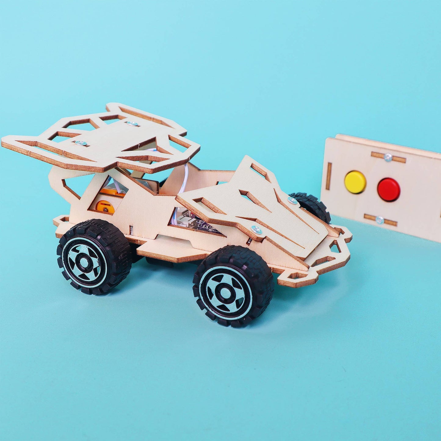 Kit voiture télécommandée à infrarouge à construire soi-même, jouet éducatif STEM