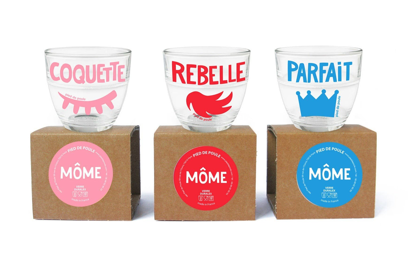 Verre Duralex - "REBELLE"