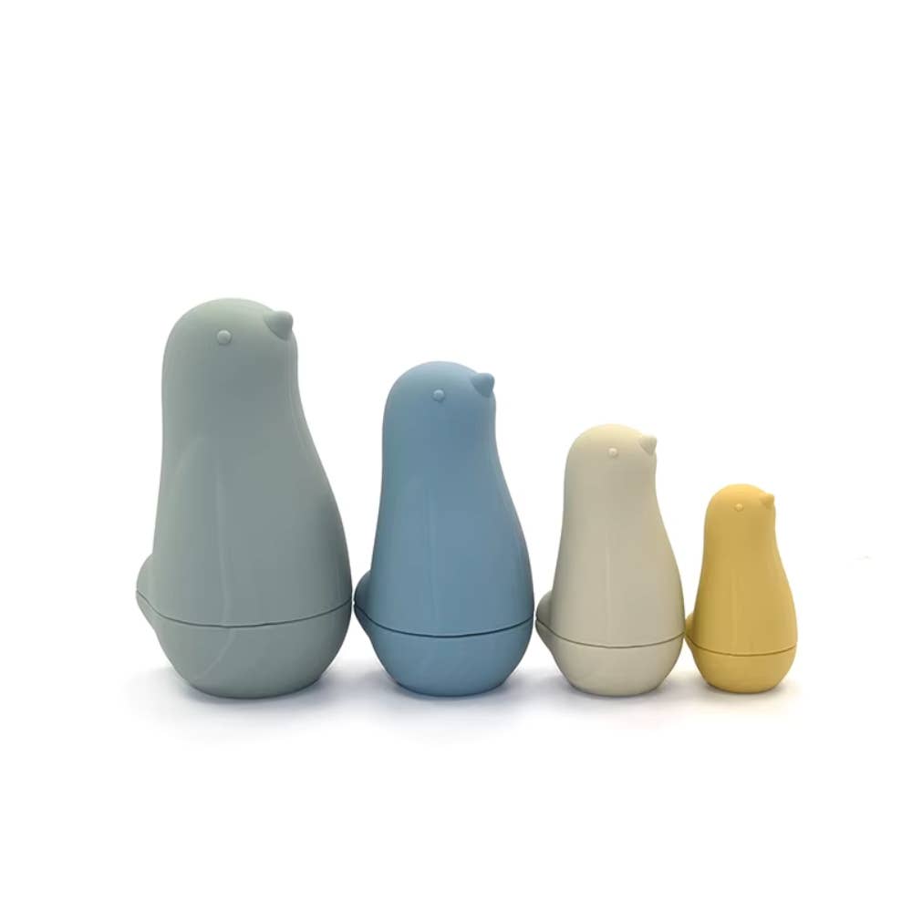 Jouet d'éveil Montessori - Les oiseaux gigognes