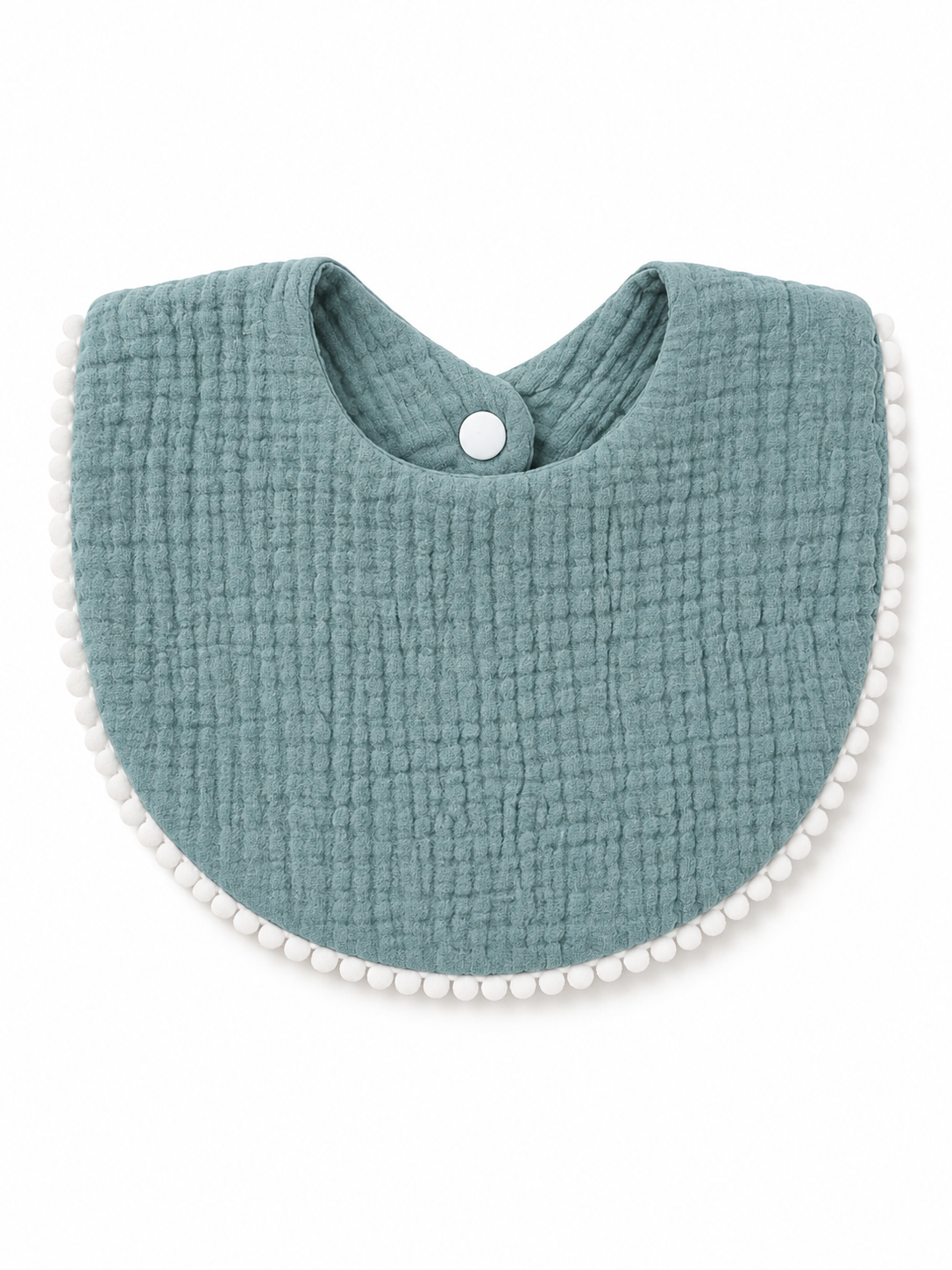 Bavoir en coton bio double tissu 25 x 11 cm