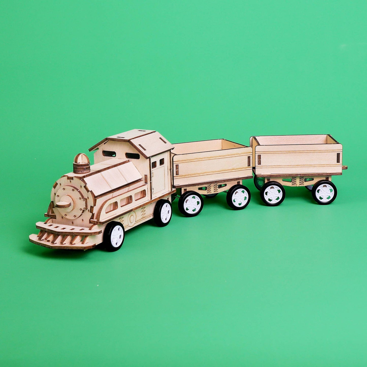 Kit DIY Train motorisé, jouet éducatif STEM pour enfants, kit de bricolage