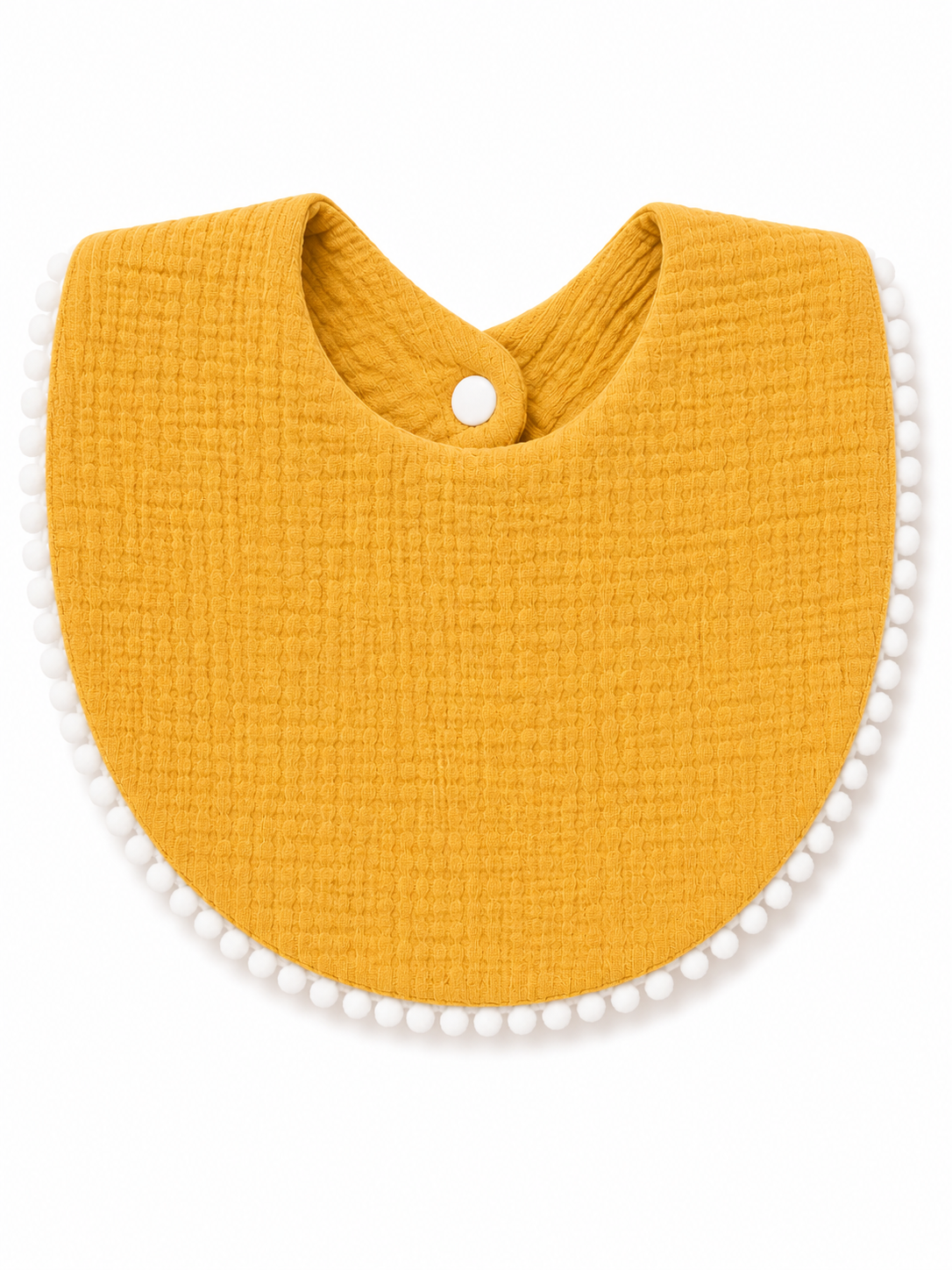 Bavoir en coton bio double tissu 25 x 11 cm