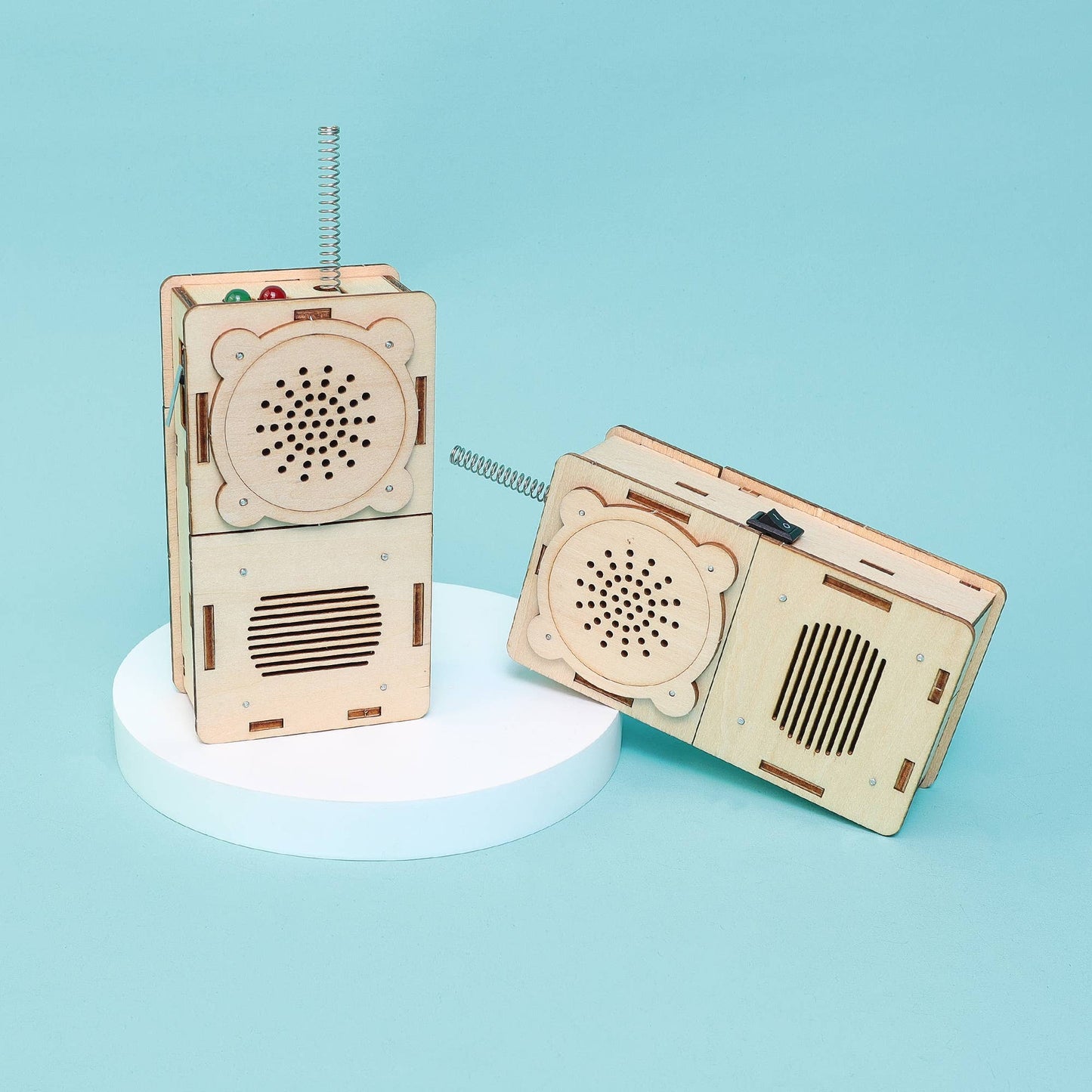Kit STEM Talkie-Walkie à Construire et Apprendre (Ensemble de 2)