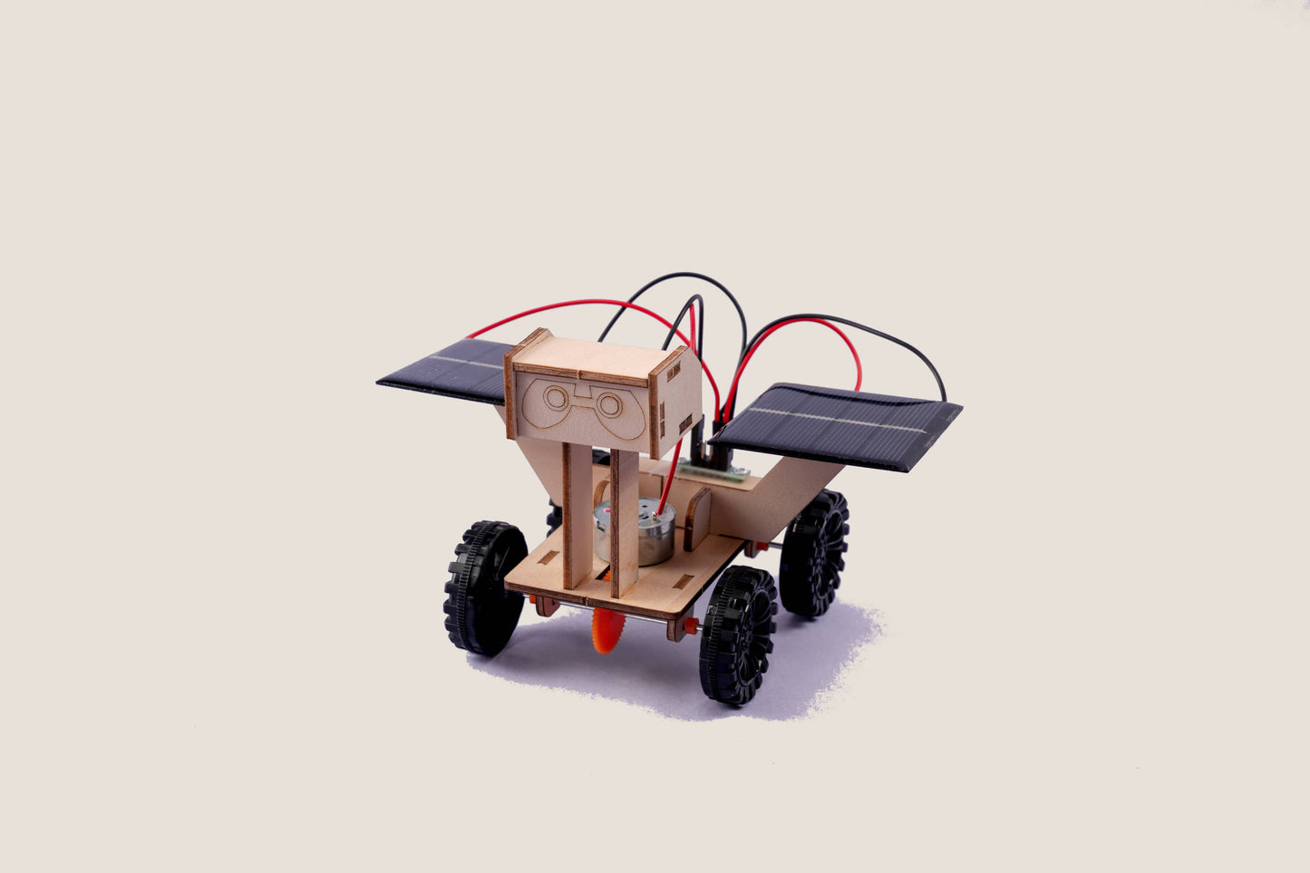 Kit DIY rover d'exploration de Mars à énergie solaire, jouet STEM
