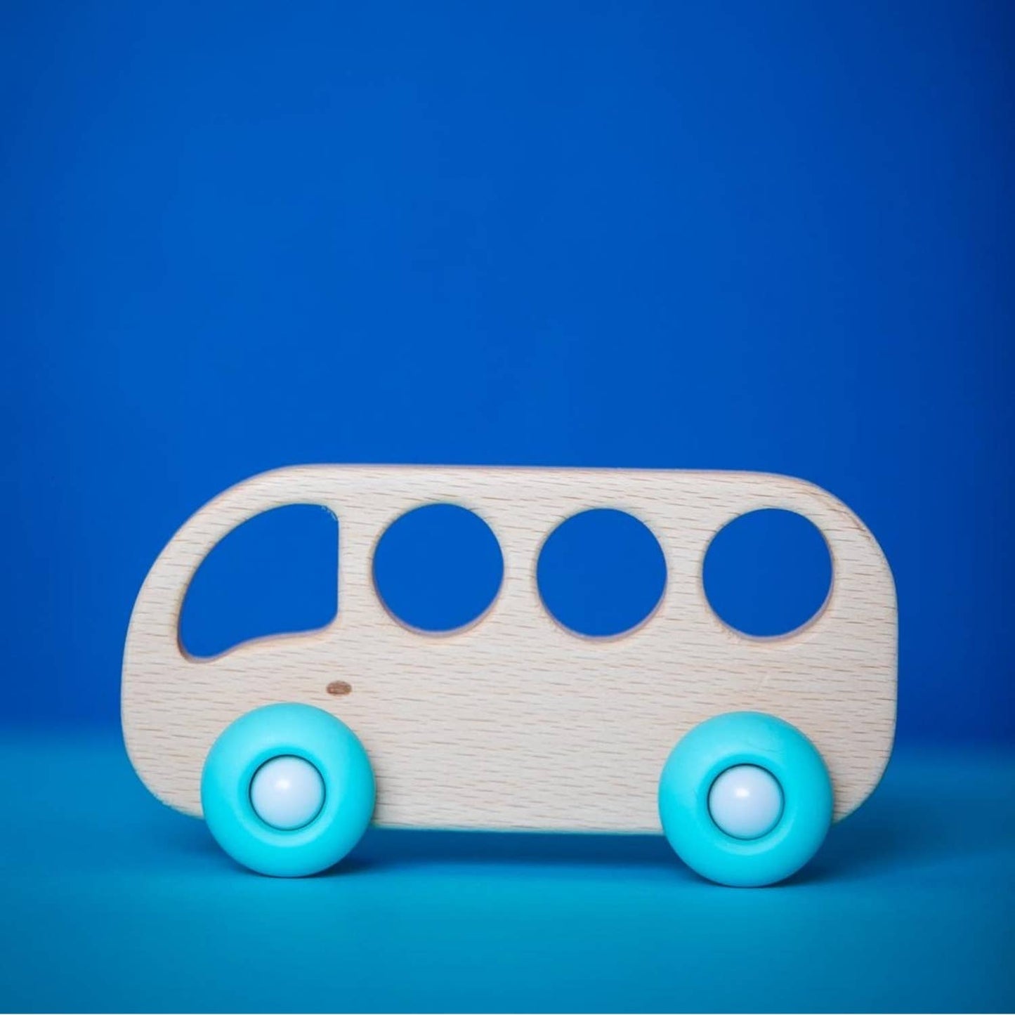 Jouet en bois - Bus en Bois & Silicone