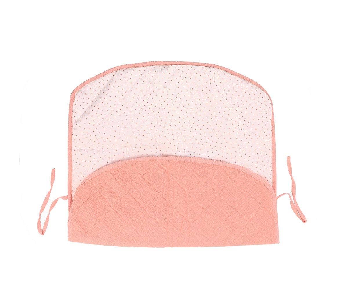 Matelas à langer pour bébé en coton rose