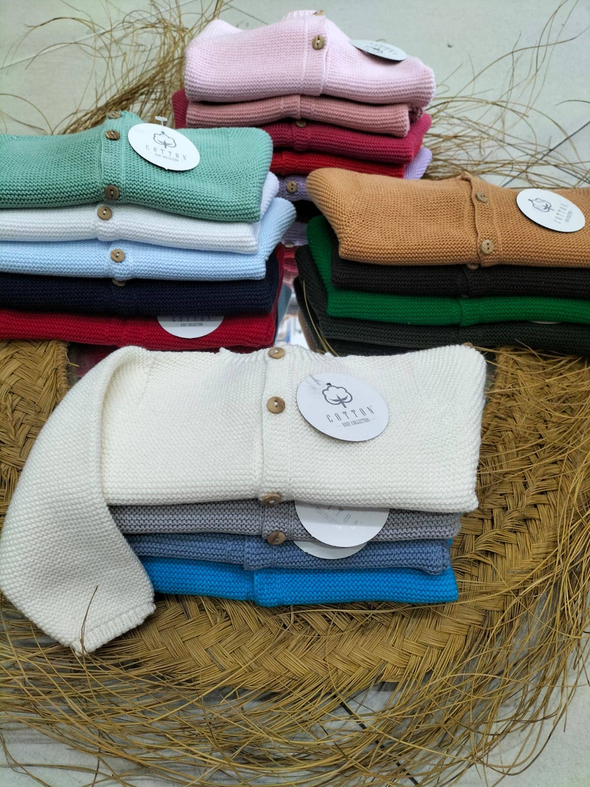 Manteau bébé (taille unique) 100 % coton