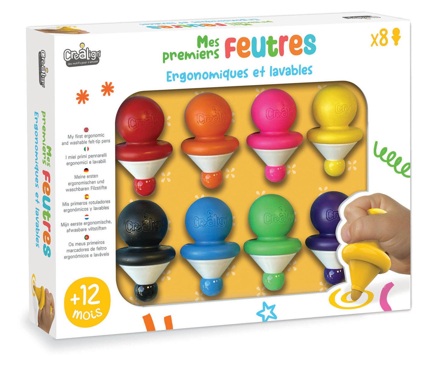 Mes Premiers Feutres x8