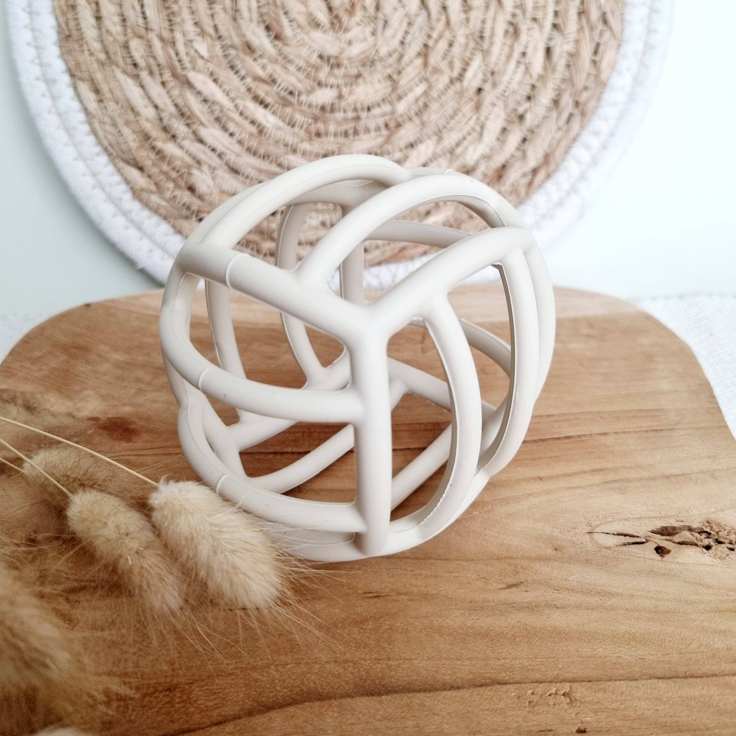 Boule de moteur souple en silicone - Beige