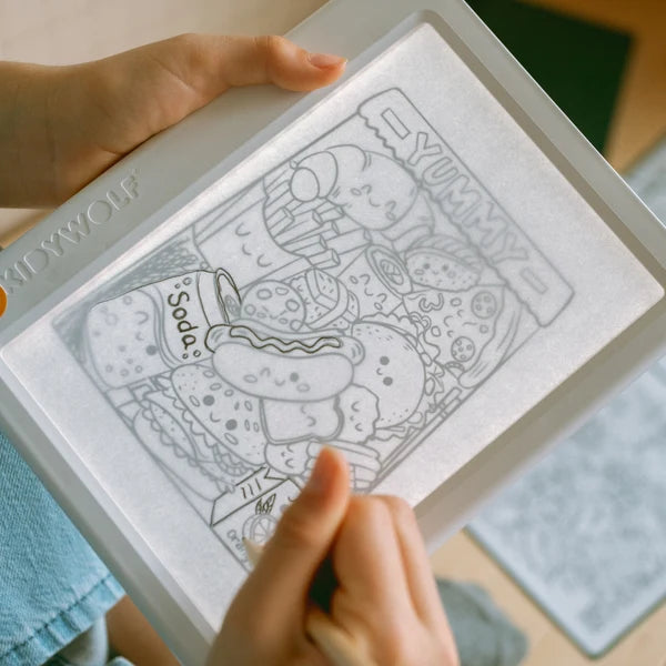 Tablette à dessins rétroéclairée