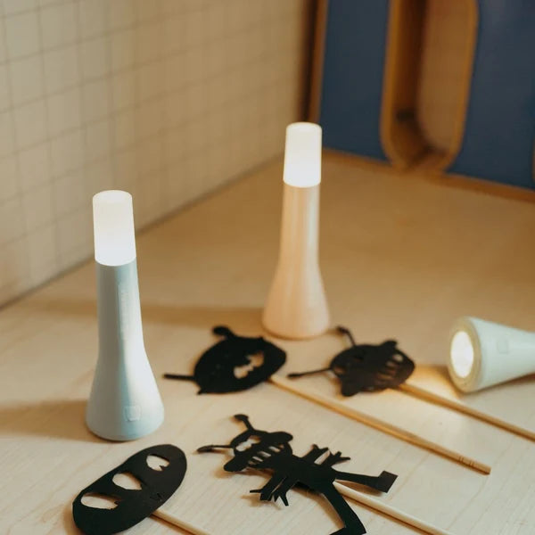 Lampe torche : rose