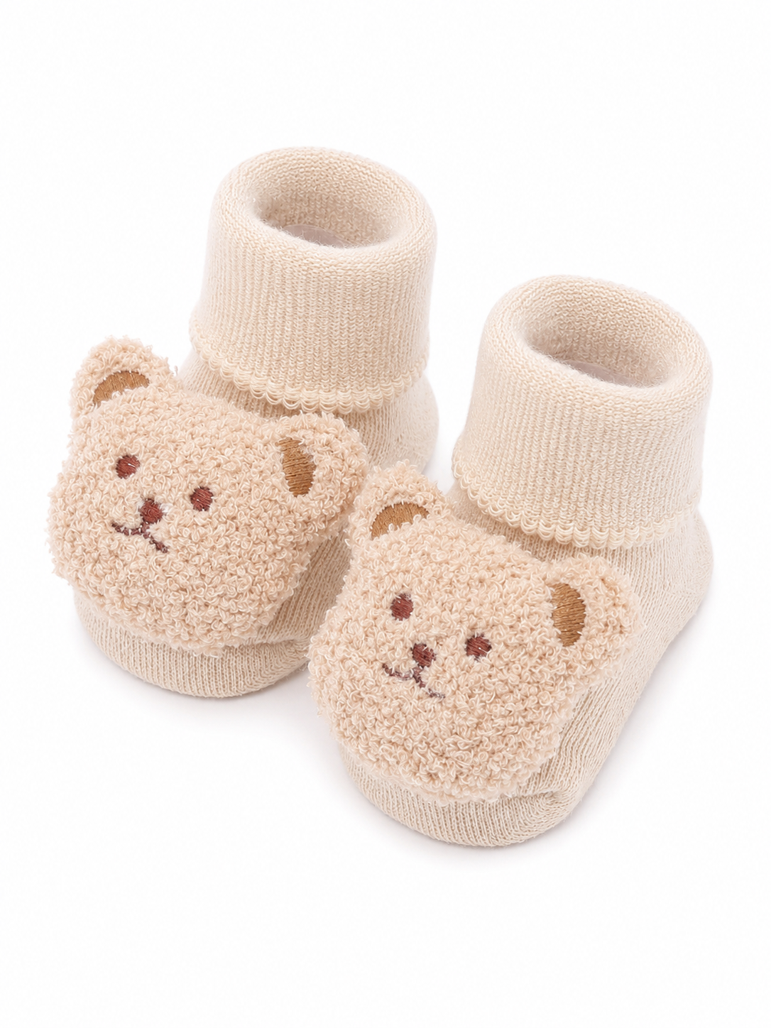 MBA-001 CHAUSSETTE ANTIDÉRAPANTE POUR BÉBÉ AVEC OURS
