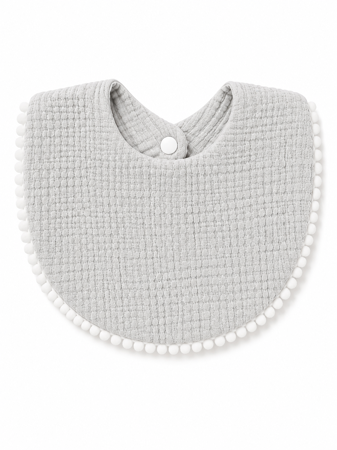Bavoir en coton bio double tissu 25 x 11 cm