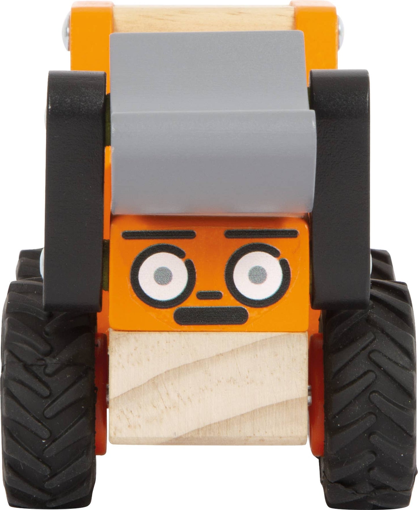 Tractopelle en bois