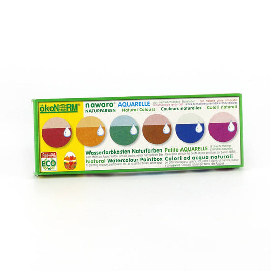Boîte couleur Nawaro, étui en carton avec tablettes couleur Ø23mm