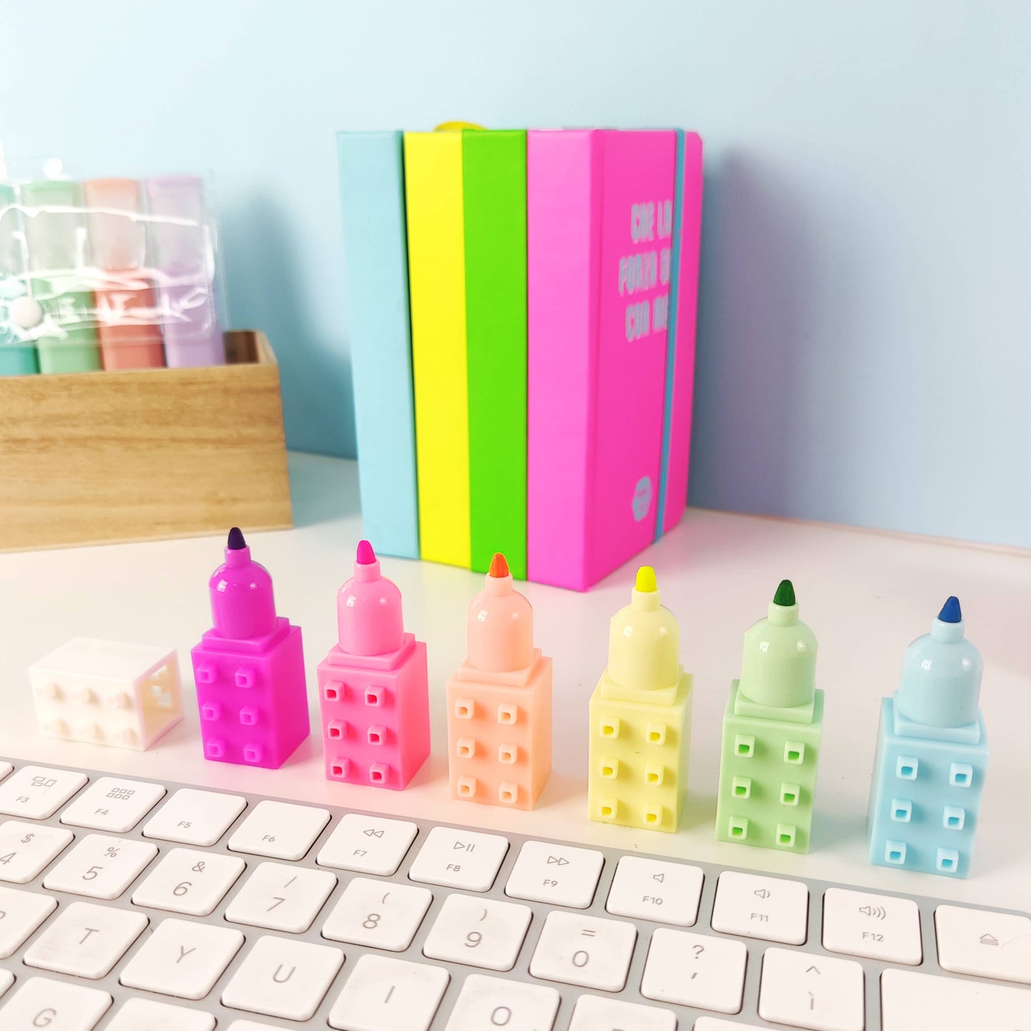 Ensemble Maxi Highlighter Brick, 6 pièces