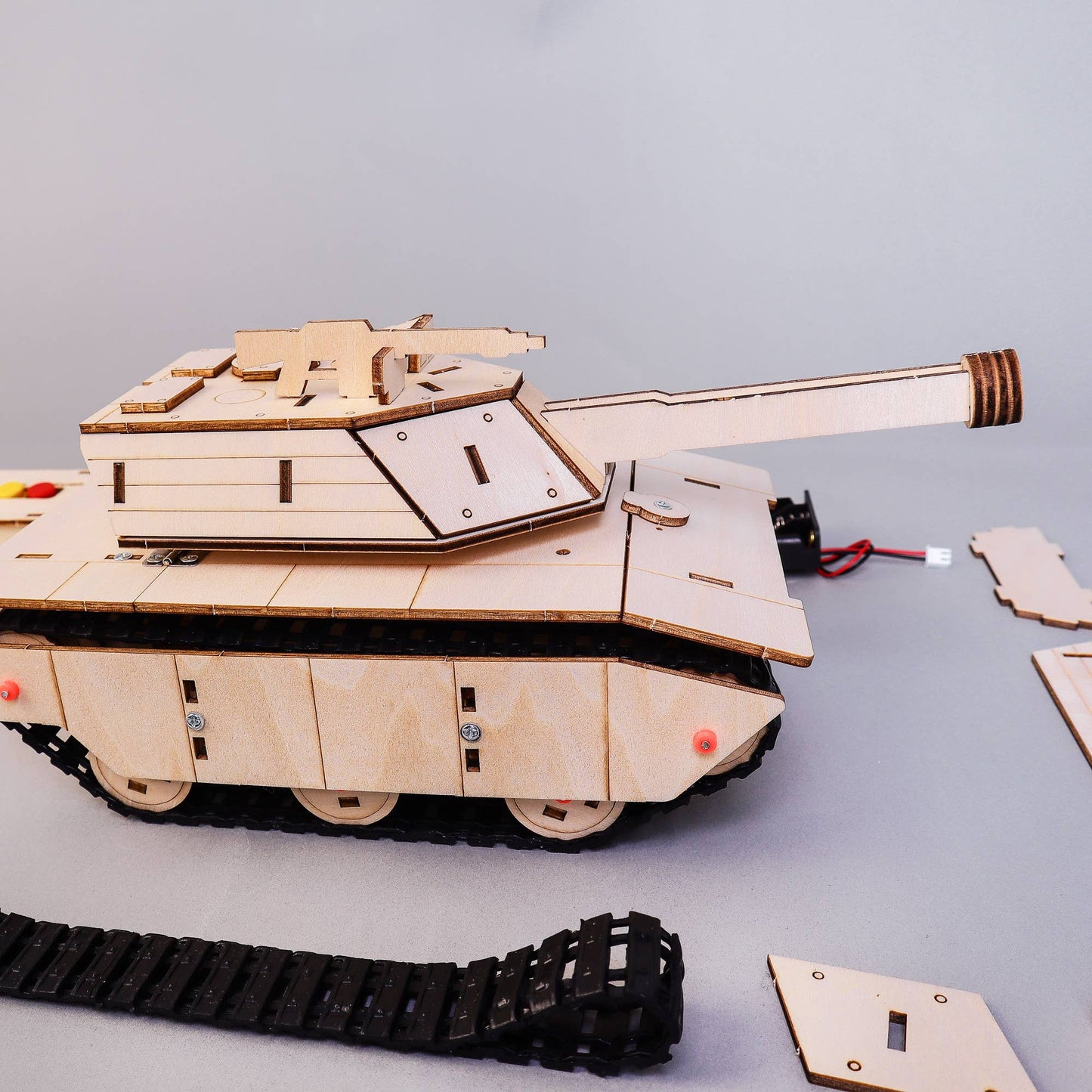 Kit DIY RC TankCam, Mode Tank et Caméra, Jouet STEM