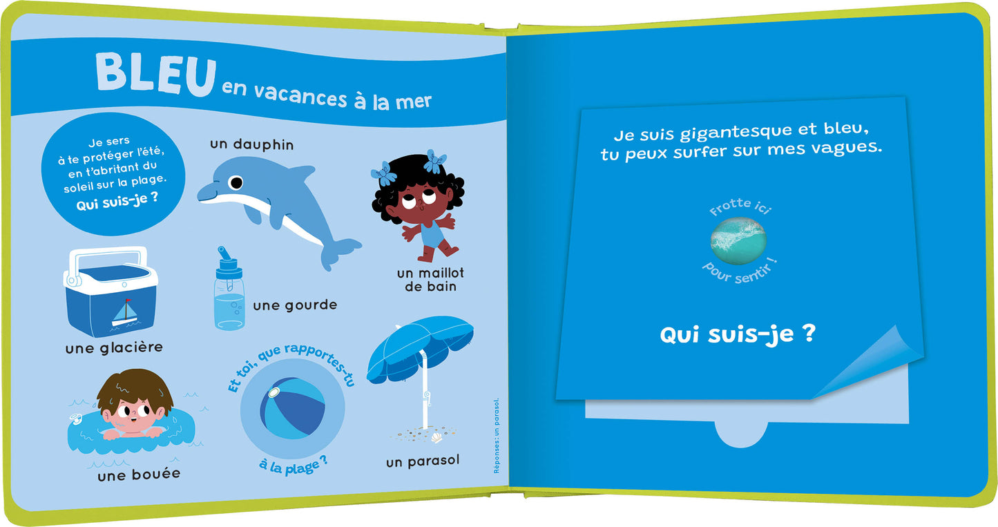Livre des odeurs et des couleurs - Les saisons