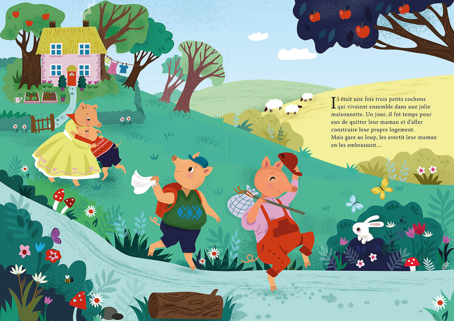 Livre projecteur : Les trois Petits Cochons
