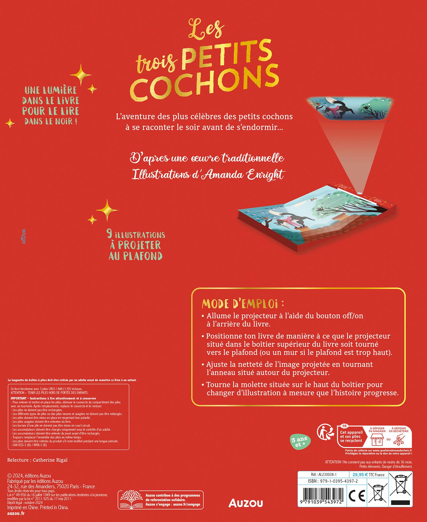 Livre projecteur : Les trois Petits Cochons