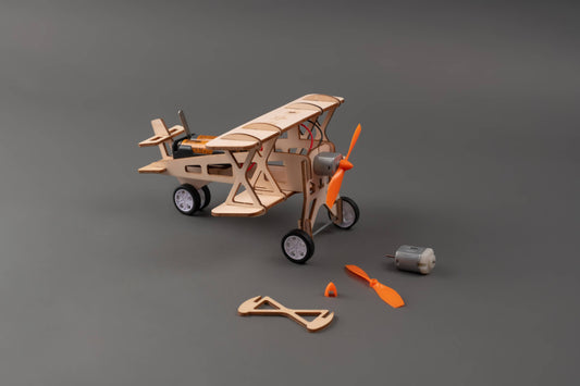 Kit d’avion à hélice à construire soi-même, jouet éducatif STEM pour enfants