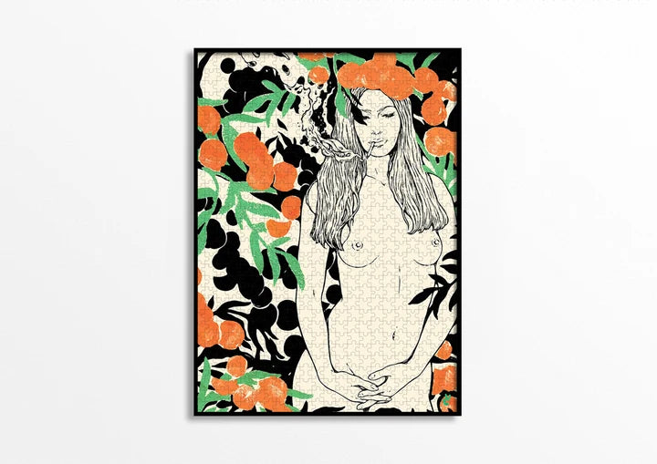 Puzzle :" Amoureuse " 1 000 pièces